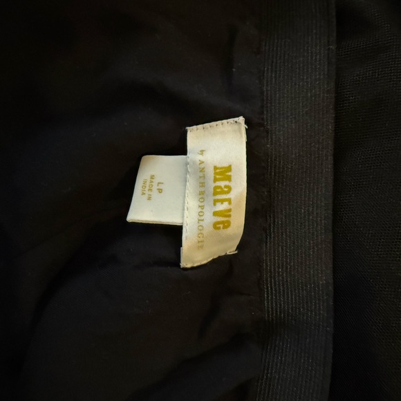 Anthropologie Maeve Orleans gold sequin a-line skirt - Picture 5 of 8